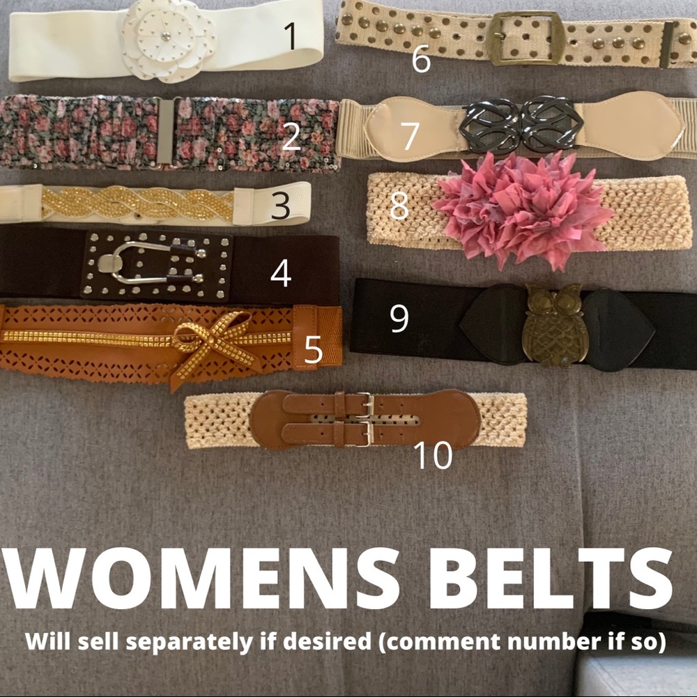 Women’s assorted Belts